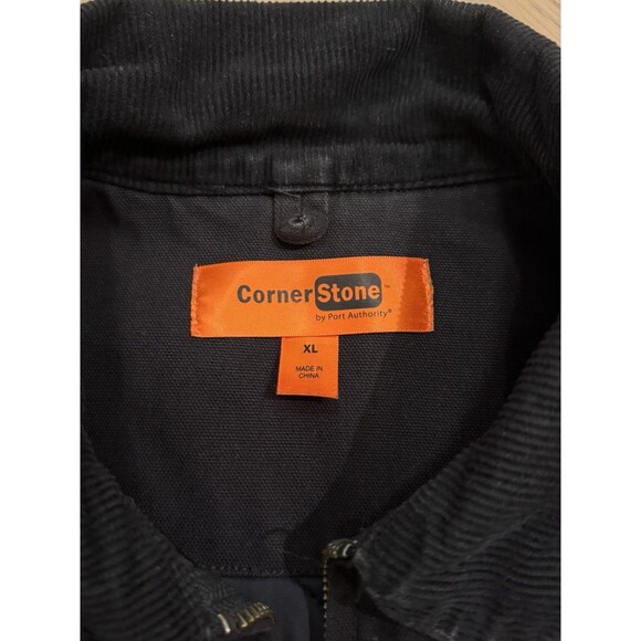 Vintage Ryder Trucking Detroit Jacket CornerStone XL Quilt Lined Workwear Canvas - Picture 2 of 9